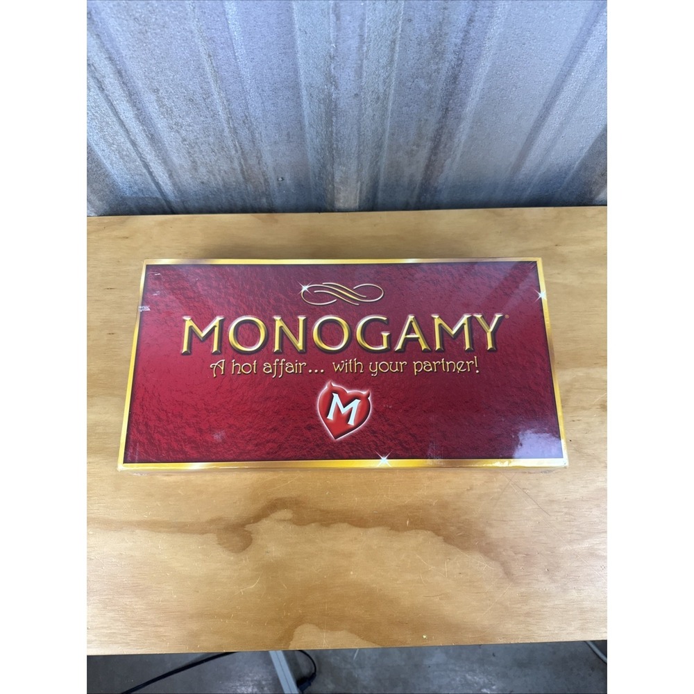 NEW Monogamy Board Game Sealed Couples Adult Party Game Date Night Romantic